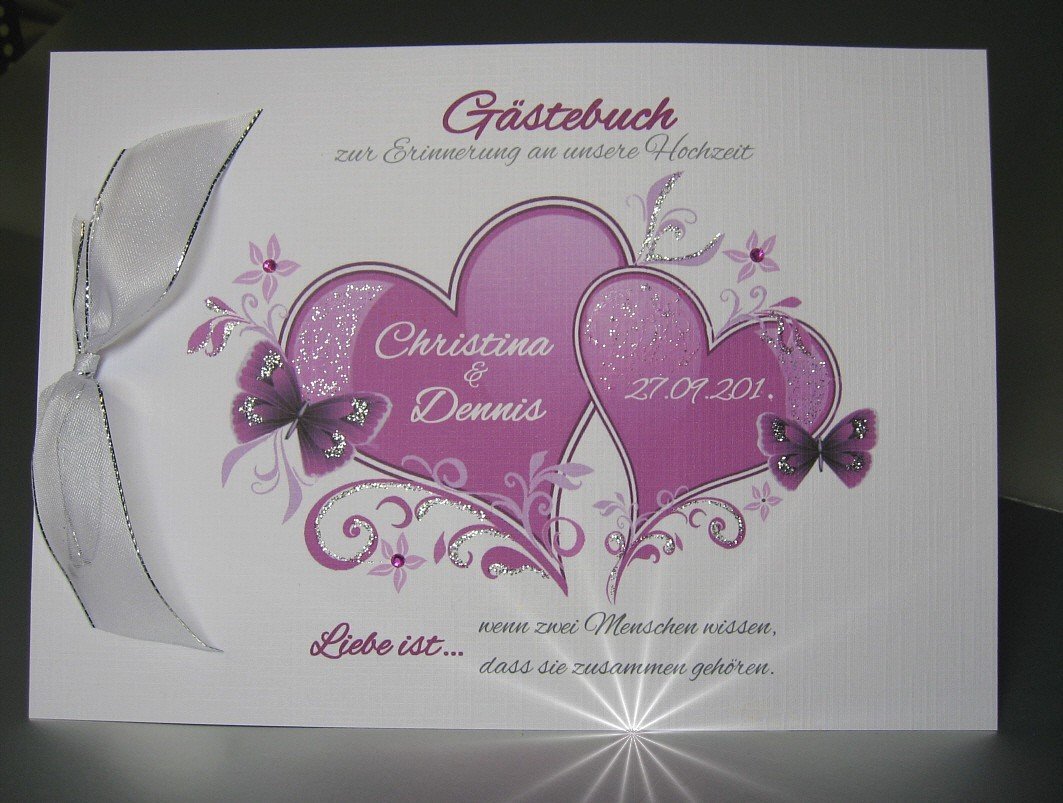 Gästebuch 10004 in 6 Farben, A5 – Bild 6