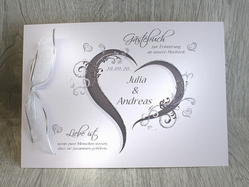 Gästebuch 10008 in 8 Farben, A5 – Bild 8