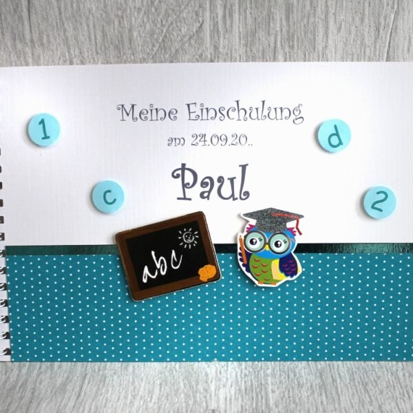 Gästebuch zur Einschulung 14026 in 2 Farben