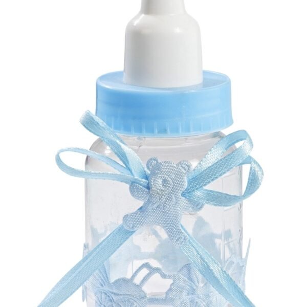 Babyfläschchen Junge, ideal als Deko 3840001