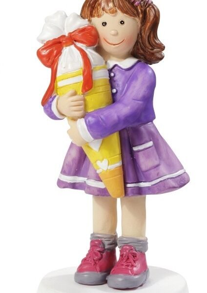 Figur Mädchen mit Schultüte, ideal als Deko 3870132