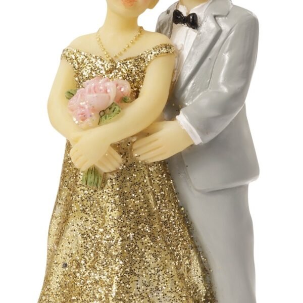 Brautpaar Goldhochzeit, als Tortenfigur oder zur Deko 3870282