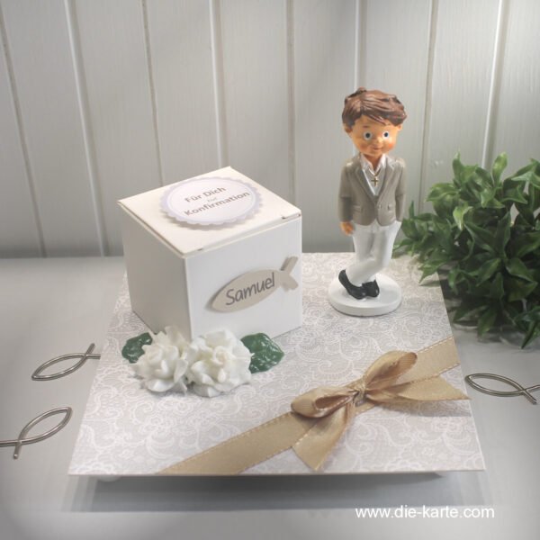 Geldgeschenk Konfirmation-Kommunion oder Firmung Junge nude zum kleinen Preis!! 70063