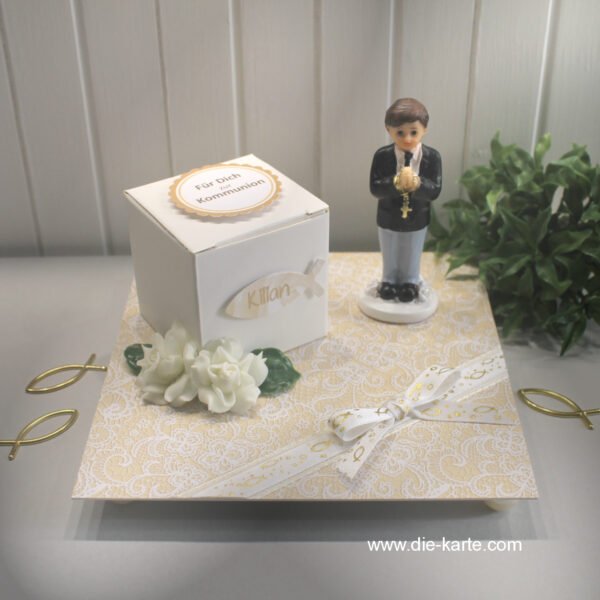 Geldgeschenk zur Kommunion oder Firmung "Junge"zum kleinen Preis!! 70065