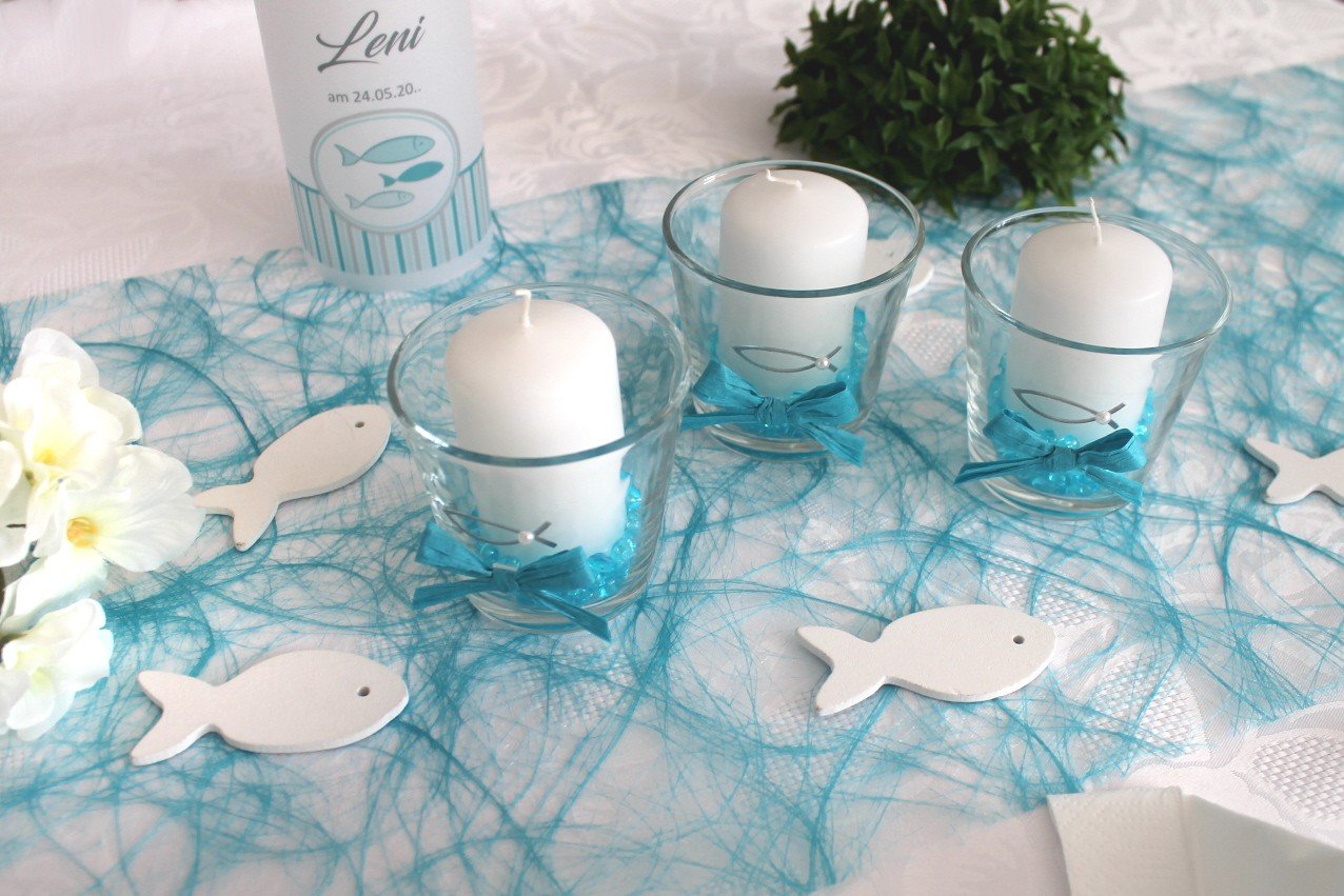 Karo Tischläufer in rosa oder hellblau, 20cm x 10mtr. zum TOP PREIS!! Verkauf solange Vorrat!! – Bild 3